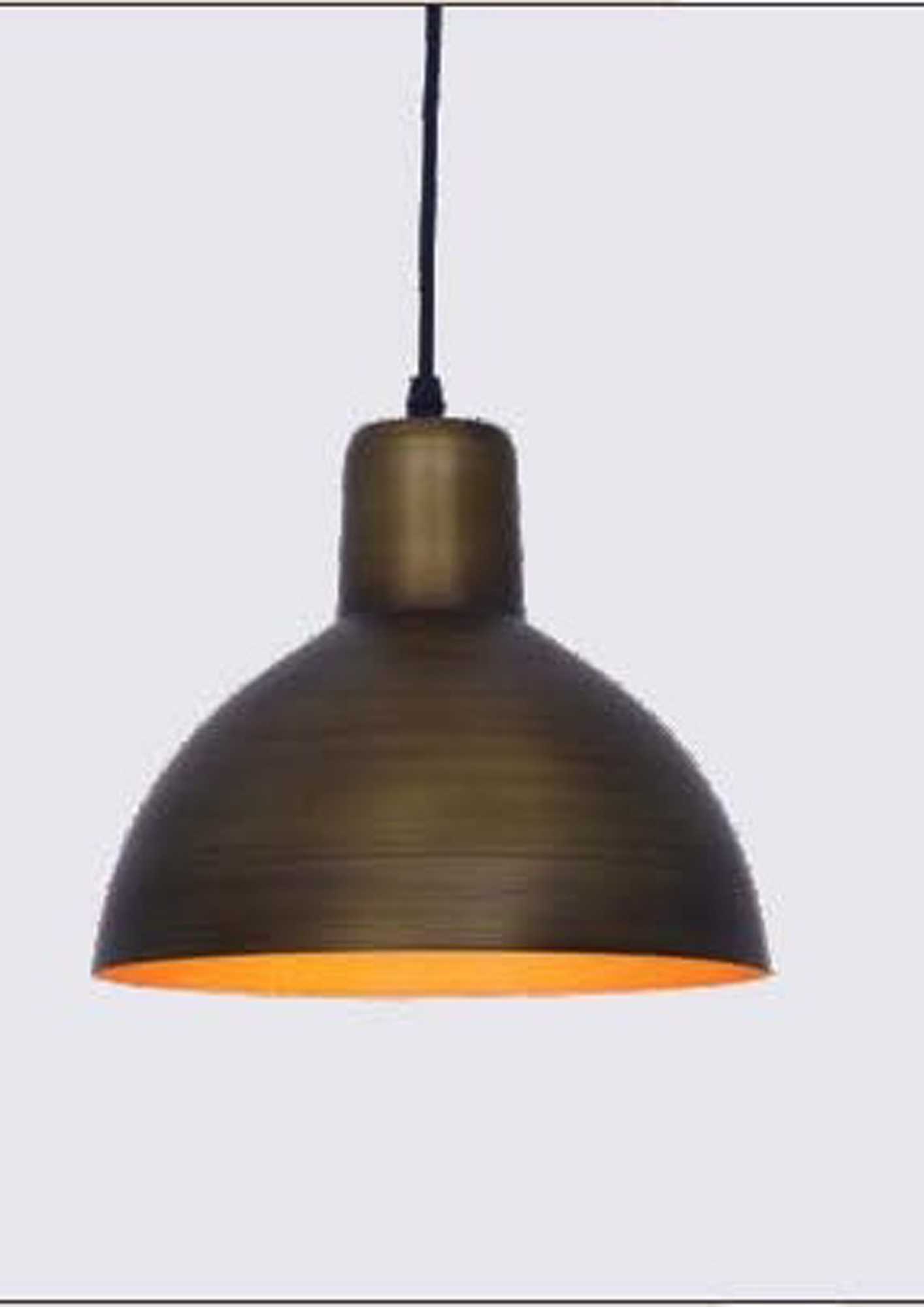 Beyond Lights - Brass Dome Lamp- GL